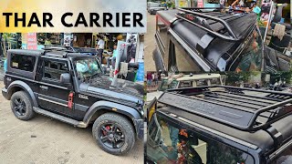 Roof Luggage Carrier For Thar | M-Tek Phoneix Luggage Carrier For Mahindra Thar