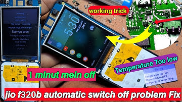 jio f320b automatic switch off problem Fix | jio f320b 1 minut mein switch off ho jata hai