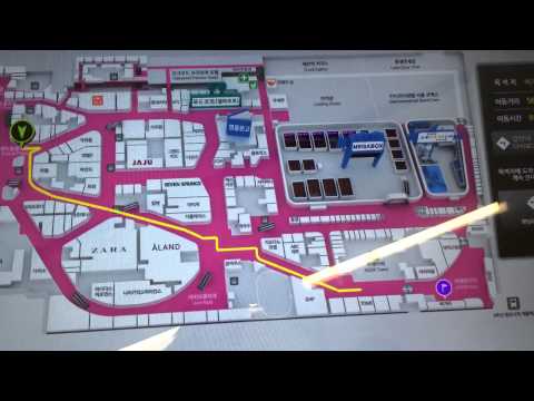 COEX Mall's Interactive Map
