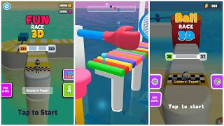 FUN RACE 3D VS TOY RACE 3D VS BALL RACE 3D - COMPARE GAME NEW LEVELS 《GAMERZ TOPER》 screenshot 5