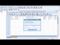 Saisir les donnes statistiques avec spss