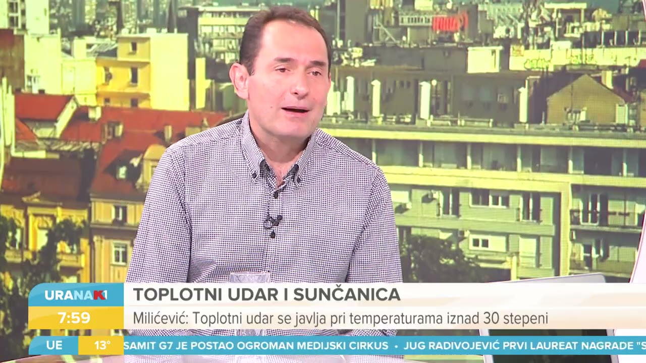 URANAK1 | Toplotni udar i sunčanica kod dece, na šta roditelji da obrate pažnju? | Dr Saša Milićević