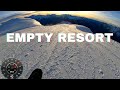 GoPro | 3000ft Snowboarding Descent | Closed Ski Resort