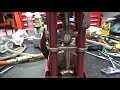 4 Column Reversing Brass Steam Engine flywheel has The Frasse Co NY cast on it