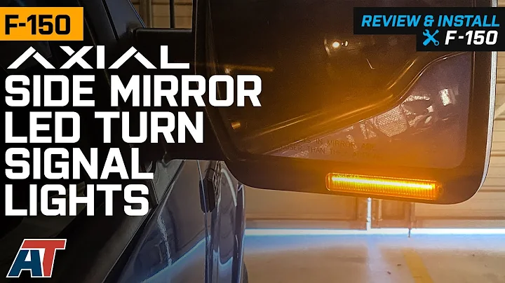 2004-2014 F150 Axial Side Mirror LED Turn Signal Lights; Smoked Review & Install