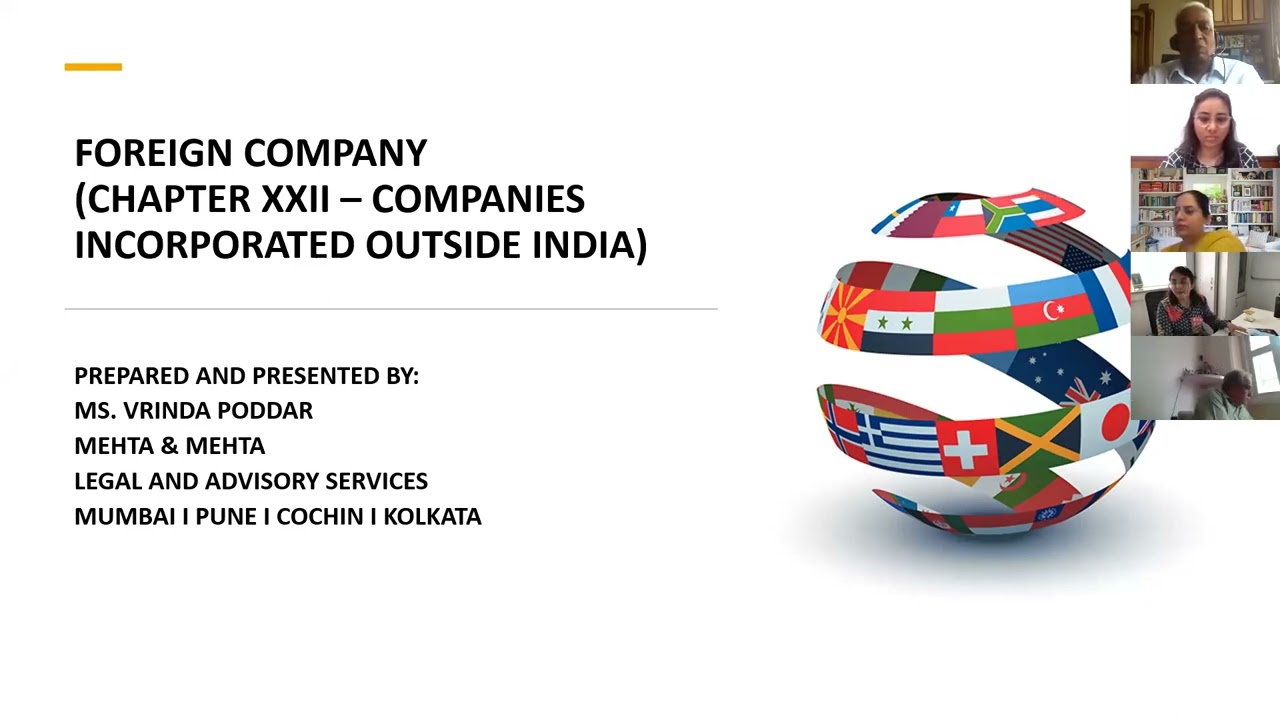 Webinar on Foreign Companies