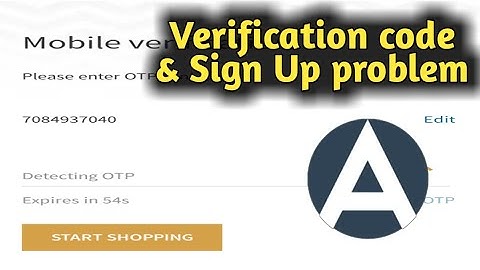 Ajio Verification Code Not Received & Account Create/Sign Up Problem Solved