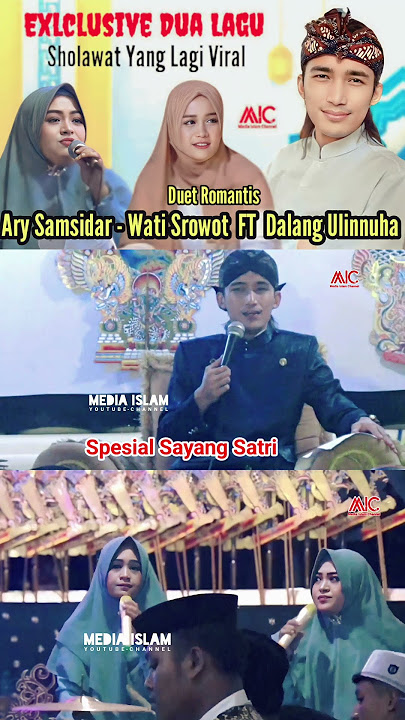 Duet Romantis 2 Sholawat viral Dalang Ulin ft Sinden #shorts #mediaislamchannel #muhamadaminchannel