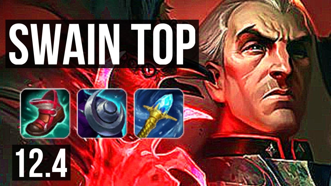 SWAIN vs IRELIA (TOP) | Rank 2 Swain, 9/5/24, Godlike | KR Grandmaster | 12.4