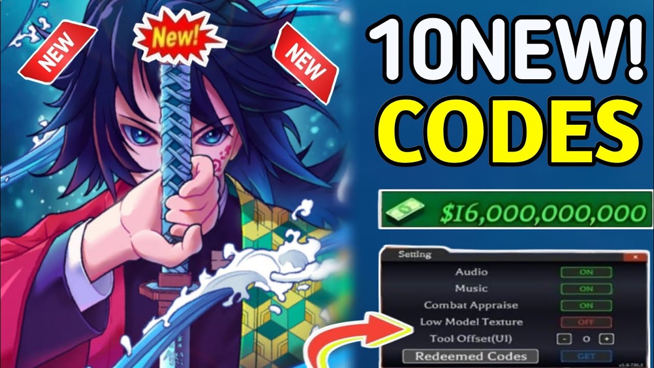 💥 ДЕКАБРЬ 💥 КОДЫ ДЛЯ DEMON BLADE 2025 - КОДЫ ДЛЯ DEMON BLADE В ROBLOX 2025