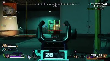 how you push high ground with rampart walls set up in Apex legends