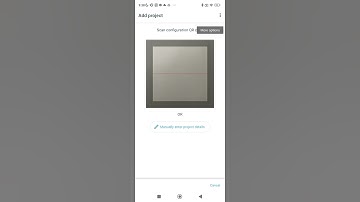 How to add a project importing QR code in ODK Collect (ODK Collect v2024.2.4)