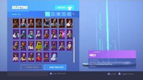 My Fortnite Locker Before Season 9