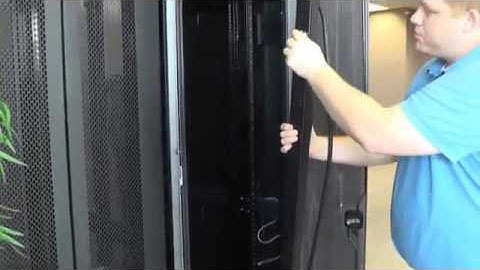 How to Install an Enlogic EN series PDU into a HP or Rittal cabinet rack