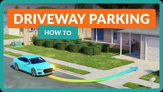 How to Park in a Driveway - Driving Instructor Explains