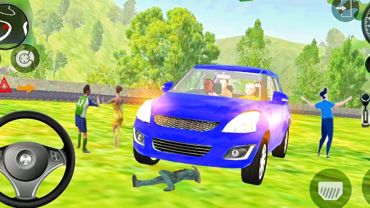 INDIAN CAR SIMULATOR GAMES 🚔INDIAN CITY CAR DRIVING GAMES👮🚖CAR GAMES