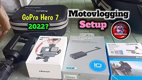 Go Pro hero 7 | Mic Adapter | Ulanzi Case | Boya Mic | Motovlogging Set up | Solano