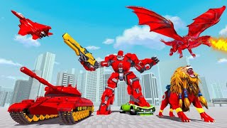 Tank Robot Car Games - Multi Robot Transformation Machine Dreams Inc Gameplay screenshot 3