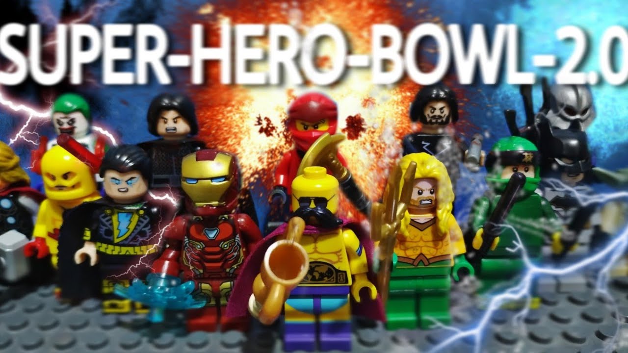 LEGO SUPER HERO BOWL 2.0 YouTube