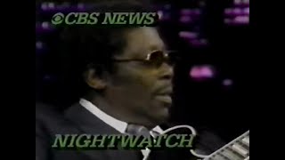 BB King &amp; Johnny Winter CBS Nightwatch 1983 14min.