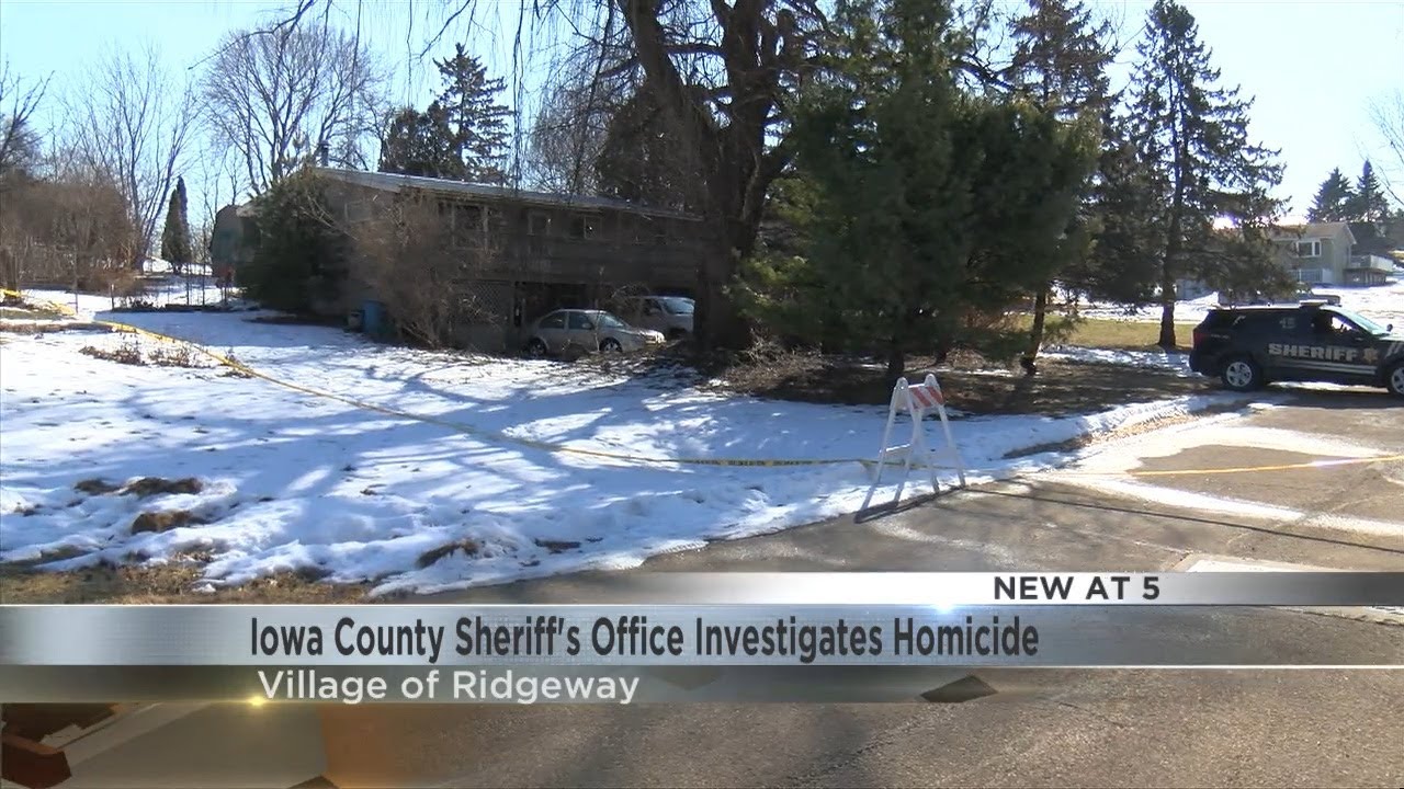 Person of interest in custody in Iowa County homicide investigation ...