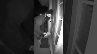 IR Night Cam: 3 Seconds. Drop It. #Shorts #RingCam #Caught