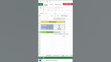 EMI Calculator #shorts