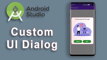 Android Custom UI Dialog [ Tutorial ] Download Project 2020