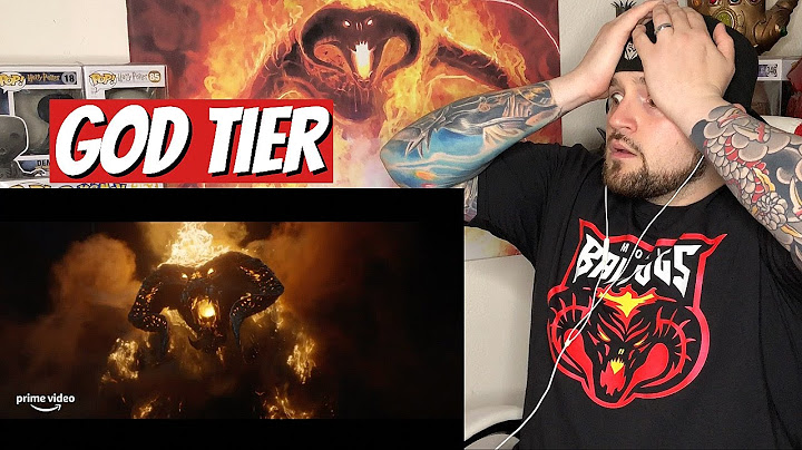 The Lord of the Rings: The Rings of Power - SDCC Trailer - REACTION