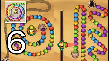 Marble Puzzles - Ball Shooting Level 51 - 55 Gameplay Walkthrough Part 6 (iOS, Android)