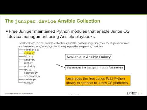 Deploy Junos Configuration