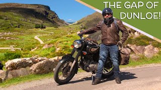 The BEST MOTORCYCLE Road in Ireland? Royal Enfield Bullet 500