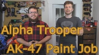 Nerf Alpha Trooper AK-47 — Крис из Blue Falcon Studios