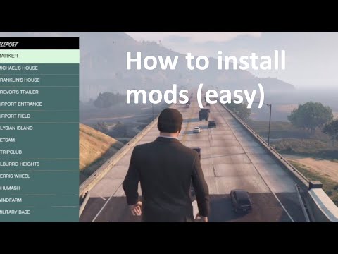 Easy way to install mods on GTA 5 - setting up & getting started on PC for beginners - 1 of 2