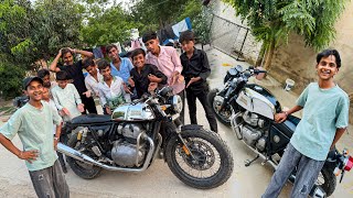 Zeeshan Ki New Bike Gt 650 Pe Public Reaction 😳 Itne Log Bike Dekhne Aagaye 😍