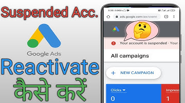 Reactivate your google ads suspended account | why your account violated circumventing system policy