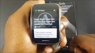 Samsung Gear S App Review:  NewsAce & AppyGeek screenshot 4