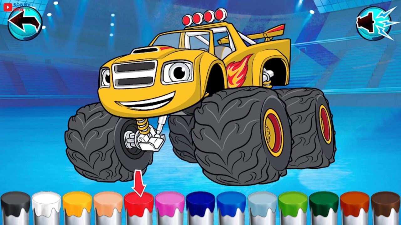 Blaze and The Monster Machines Games 9 ⭐️ Car Wash Gameplay YouTube