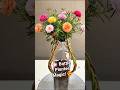 🌸 Stunning Moss Rose Bottle Planter | Beautiful DIY Flower Tree Idea 😍 #shorts