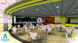 Akron-Canton Airport Renovation Walk Through