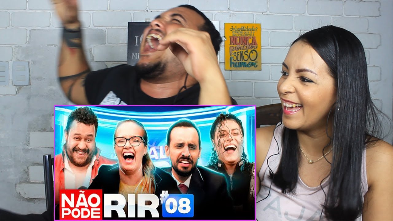 REAGINDO A JORNAL NÃO PODE RIR #8 ( 