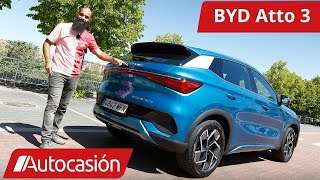 BYD Atto 3: CHINO y eléctrico | Prueba / Test / Review en español | #Autocasión by Autocasión 15,817 views 8 months ago 20 minutes