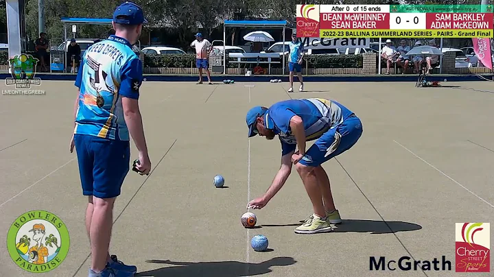 2022/23 Ballina Pairs - FINAL - Baker vs McKeown