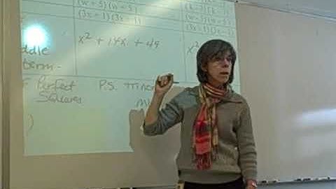 Factoring: Special Cases