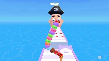 Stacky Ice Cream Runner - SpeedRun All Levels Gameplay Walkthrough Android,ios New Update Ep1