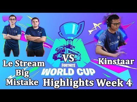 Fortnite World Cup Week 4 Solary Kinstaar Insane 1vs2 Lestream Vato Skite Rip Tilted Towers Youtube