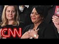 Trump's praise brings Alice Johnson to tears at State of the Union