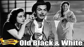 Old Hindi Songs  Black & White | Ultimate Bollywood Hit Songs Jukebox