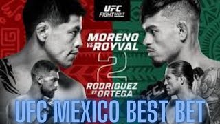 UFC Mexico Best Bet | Brandon Moreno vs Brandon Royval
