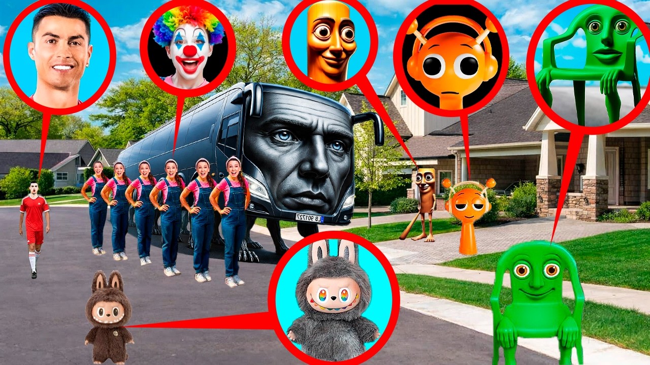 Я НАШЕЛ АВТОБУСЫ ITALIAN BRAINROT, РОНАЛДО, ЛАБУБУ, СПРУНКИ, TEACHER.EXE!!!